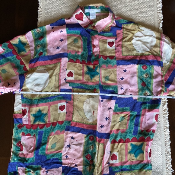 Y2K The Limited 💯 Silk, Women’s Button Down Shirt - Picture 5 of 7